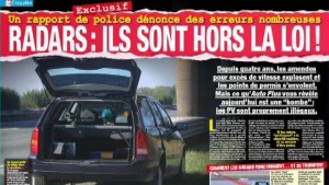 Auto plus radar vitesse