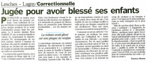 Article "Le Parisien"
